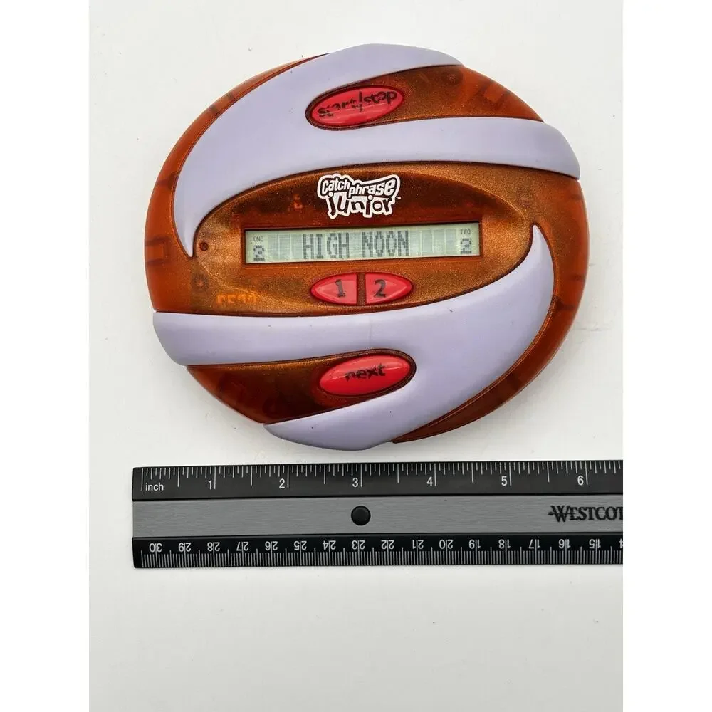 Vintage Catch Phrase Junior Jr Handheld Electronic Game Hasbro 2002 Tested/Works